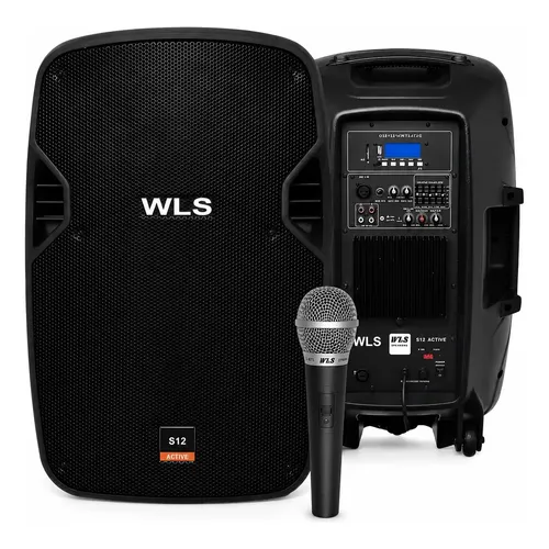 Caixa Ativa Waldman Tourcab Maxx 15 Bluetooth 750W RMS + microfone