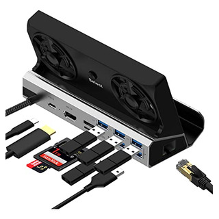Estación Dock Docking Station Steam Deck Con Doble Ventilado Estación Dock Docking Station Steam Deck Con Doble Ventilado