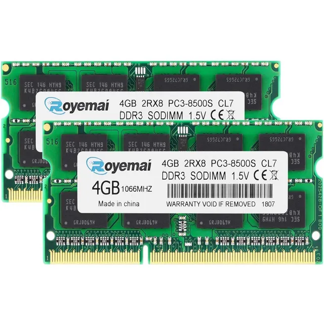 Kit Ddr3 1066 Pc3-8500s De 8 Gb (2 X 4 Gb), 1067 Mhz, 1066 M