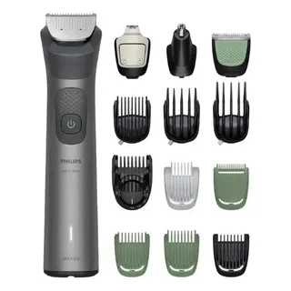 Aparador de barba Philips Mg7935 15 em 1 corpo para vários noivos cinza escuro