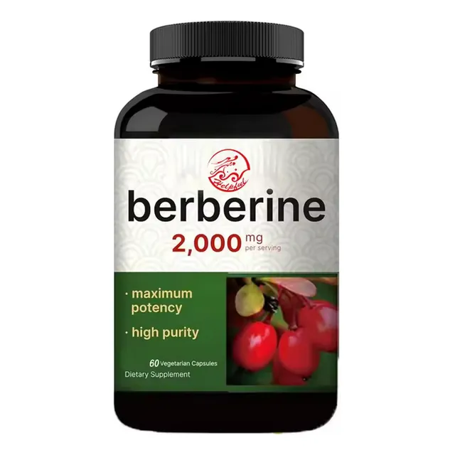 Berberine 2000 Mg - Control Glucosa Y Salud Cardiovascular Sin Sabor