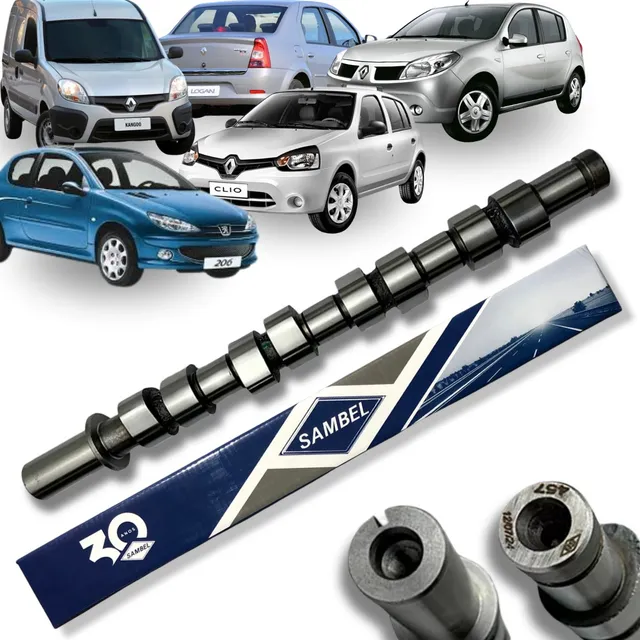 Eixo Comando Valvula Clio Logan Sandero 1.0 16v (motor D4d)