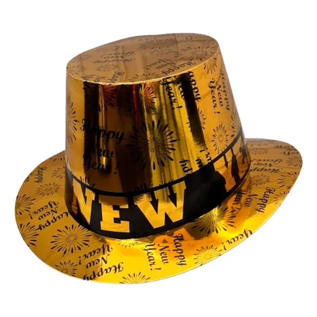 Sombrero Copa Año Nuevo Hora Loca Disfraz Happy New Year