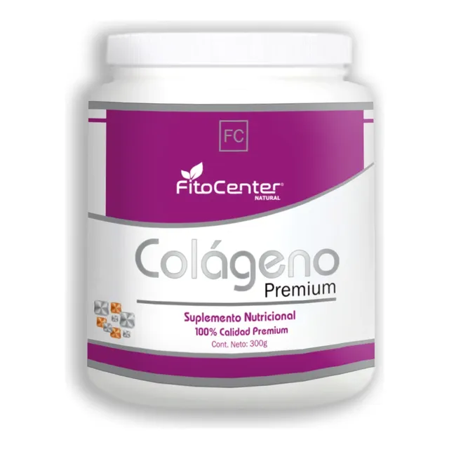 Colageno Hidrolizado Puro Fitocenter Natural Premium 300g