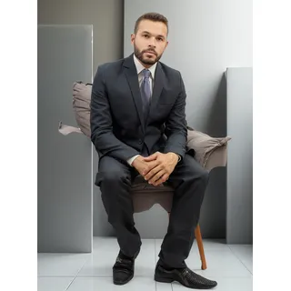 Terno Masculino Slim Completo - Blazer + Calça + Qualidade ! Terno Masculino Slim Completo - Blazer + Calça + Qualidade !
