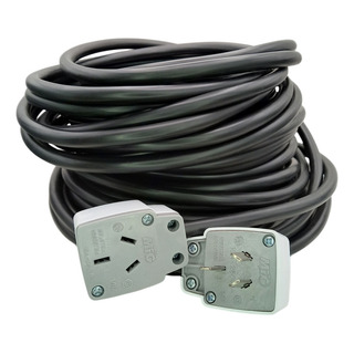 Alargue Prolongador 15 Metros 2x2,5 Mm² +calidad +reforzado Alargue Prolongador 15 Metros 2x2,5 Mm² +calidad +reforzado
