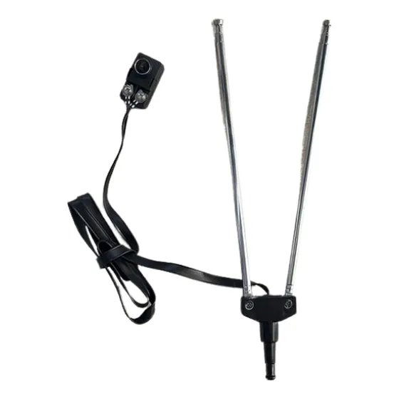 Antena Para Televisor Tv Tipo Bigote Economica Hdtv Uhf Vhf