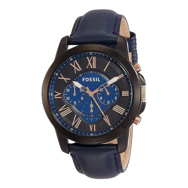 Reloj Fossil Grant Fs5061 En Stock Original Con Garantía