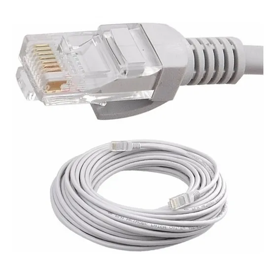 Cable De Red Utp Cat5 Nivel 5e Internet 15 Metros Rj45