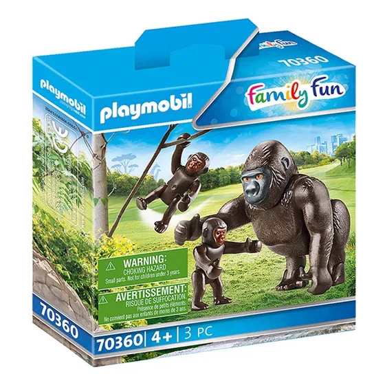 Gorila Con Cria Family Fun Playmobil Ploppy.3 277360