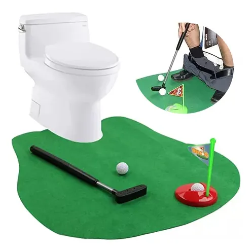 Minigolfe-brinquedo Em Miniatura Para Banheiro