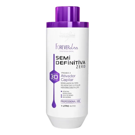 Progressiva Sem Formol Semi Definitiva Forever Liss 1 Litro
