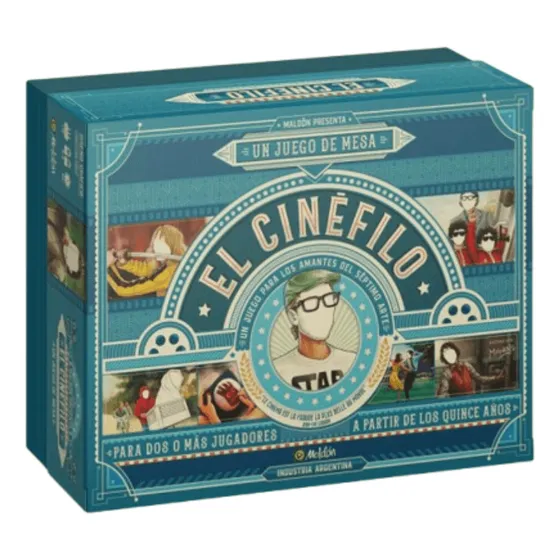 Juego De Mesa El Cinéfilo Maldón Preguntas Español Familiar