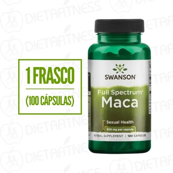 Maca 500mg 100cap Libido Potencia Sexual