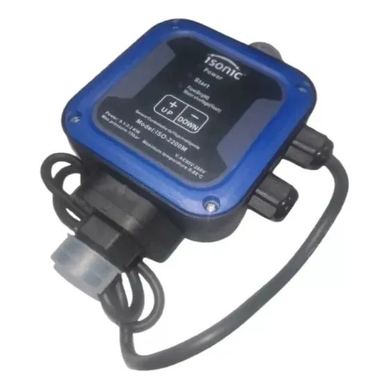 Sensor De Flujo Inteligente Presscontrol Para Bombas Isonic