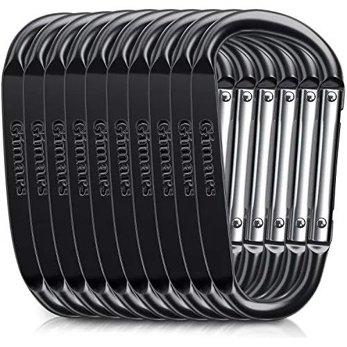 10 Gancho Aluminio Anillo Para Casa Rv Camping Pesca Viaje N