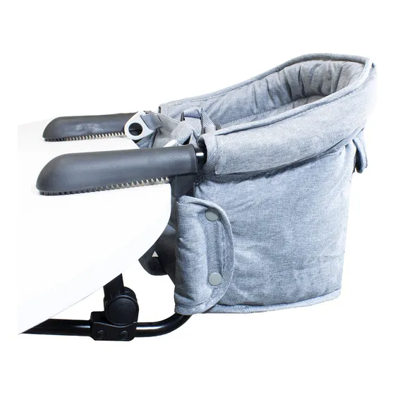 Silla De Comer Eat & Bear Gris Sujeción De Mesa Portable