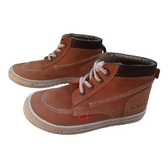 Zapatos Botas Para Niños Y Niñas Unisex Talla 32 Kickers
