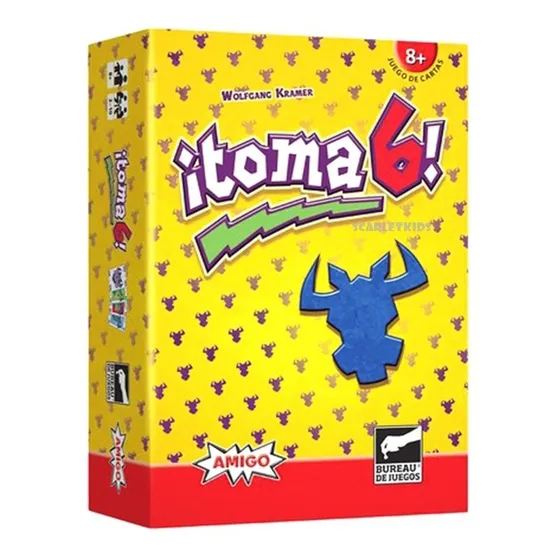 Toma 6 Juego De Mesa Cartas Bureau Original Palermo