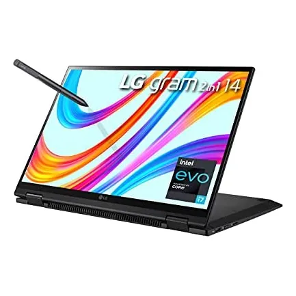 Laptop LG Gram 14t90p - 14  Wuxga 1920x1200 2-in-1 Lightwe