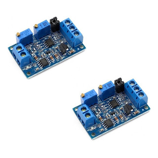 Paquete 2 Pzas Modulo Corriente A Voltaje 4-20ma A 0-10v Paquete 2 Pzas Modulo Corriente A Voltaje 4-20ma A 0-10v