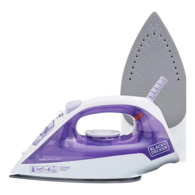 Ferro De Passar Roupa Seco Ou Vapor Fx1050 127v Black Decker