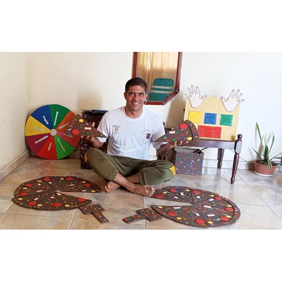 Juego Didácticos Con Material De Provecho, Reciclaje, Etc
