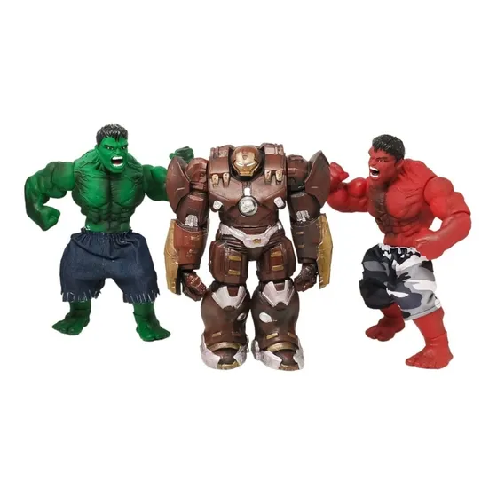 Hulkbuster Y Hulk Figuras De Accion  3
