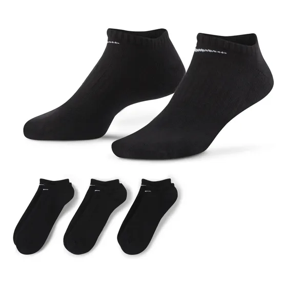 Calcetines X3 Nike Everyday Negras Hombre