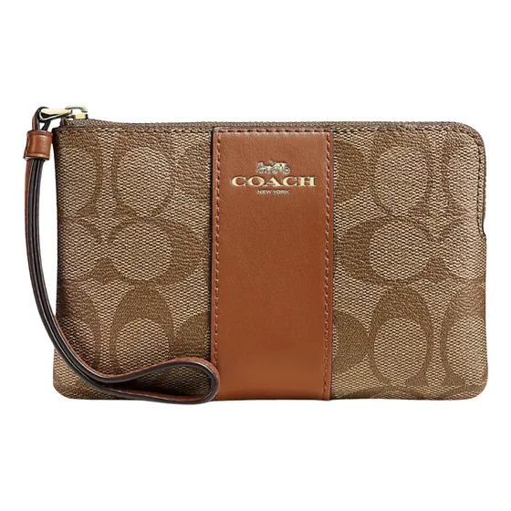 Billetera Muñequera Cartera De Mano Wristlet Coach Original