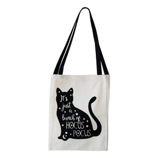 Bolsa De Manta Tote Bag Gato Negro Gótico Spooky Halloween Bolsa De Manta Tote Bag Gato Negro Gótico Spooky Halloween
