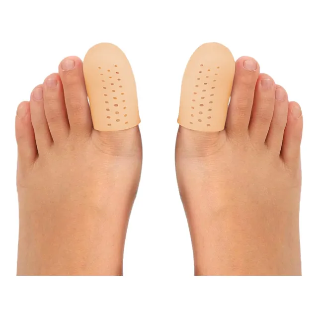 3 Pares Dedeira De Silicone Protetor Para Dedo Dedão Do Pé