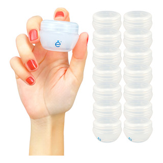 Frasco Tarro Pomadero 20 Gr Ml Envase Cónico Acrílico 15pz Frasco Tarro Pomadero 20 Gr Ml Envase Cónico Acrílico 15pz