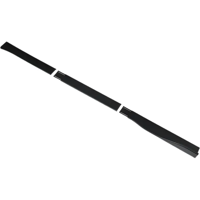 Body Kit Lateral  En Negro Brilloso