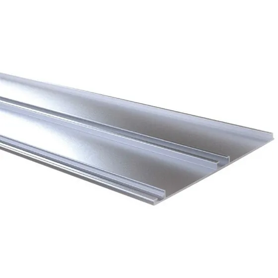 Zocalo Aluminio 120 Mm Grupo Euro Anodizado Bajo Mueble