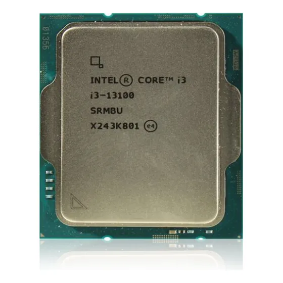 Processador 1700 Core I3 13100 3.4ghz/3mb S/cooler Tray 13ºg
