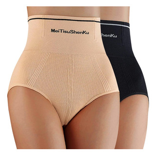 2pcs Mujeres De Cintura Alta Abdomen Tuck Shapewear Panty 2pcs Mujeres De Cintura Alta Abdomen Tuck Shapewear Panty