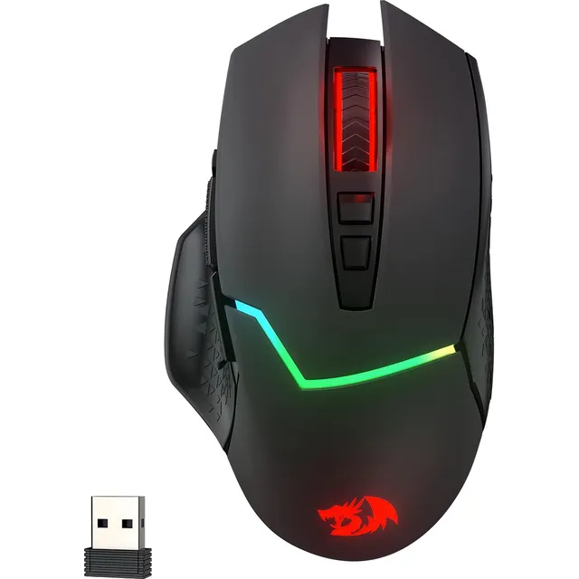 Ratón Inalámbrico Juegos Redragon M690 Pro, Tecla Disparo 8