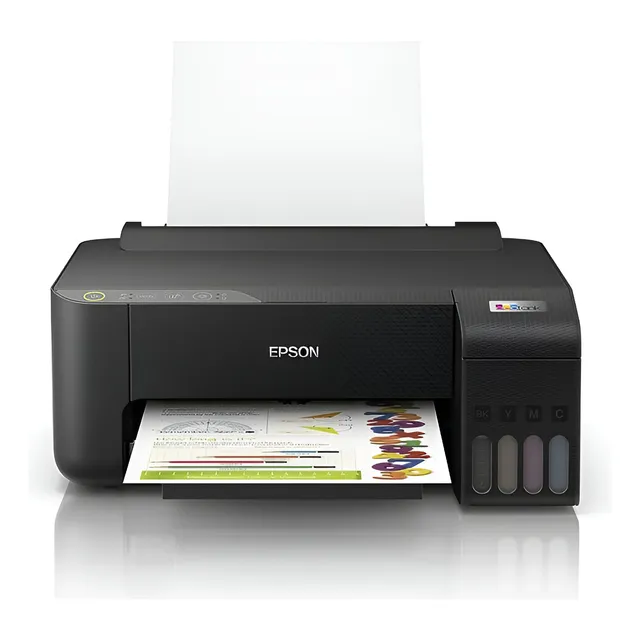 Impresora Epson Ecotank L1250 Color Tinta Continua Usb/wifi Negro