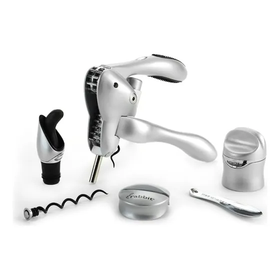 Sacarcorcho Kit De Herramientas Para Vino Rabbit/ 6 Piezas
