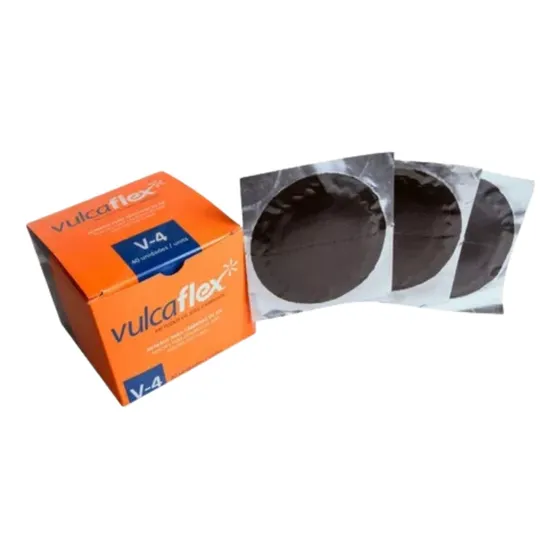Remendo Redondo Vulcaflex V-04 Caixa Com 40 Unidades