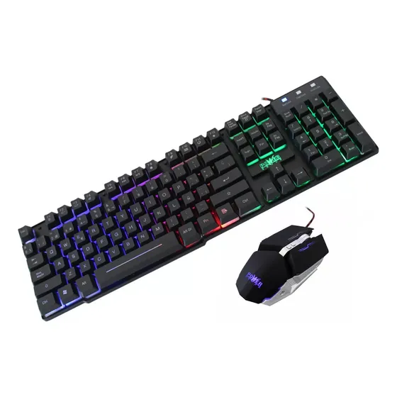 Combo Teclado Mouse Power Group Gamer Gc-801