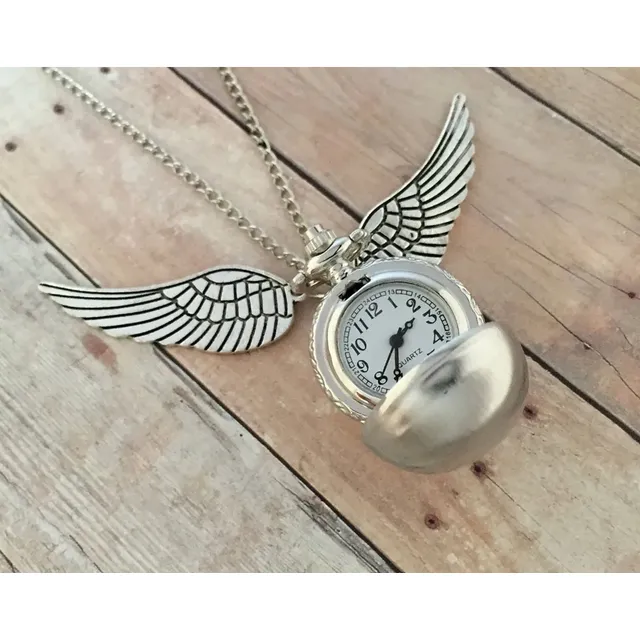 Snitch Reloj Alas Collar Gira Tiempo Hermione Harry Potter D