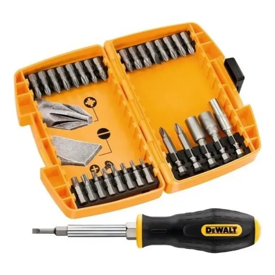 Set Puntas 30 Pzs + Destornillador