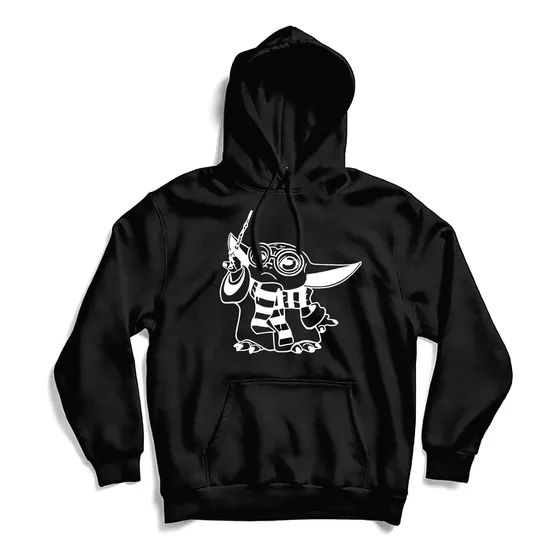 Buzo Baby Yoda Potter, Hoddie Harry Yoda Potter, Gryffindor