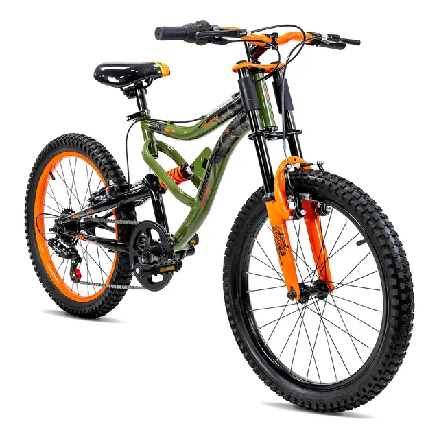 Bicicleta Mercurio Kaizer Ds 7 Velocidades Rodada 20 Verde Tamaño Del Cuadro S