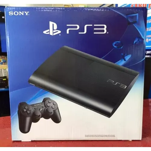 Sony Playstation 3 Super Slim 500gb Standard Color Black