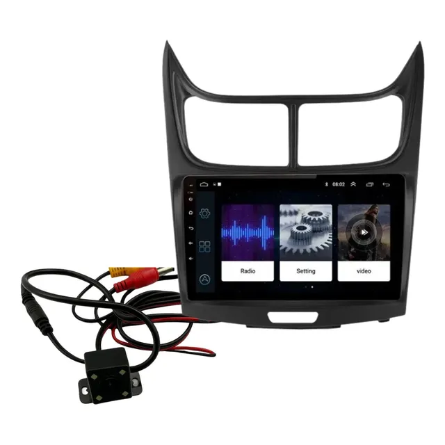 Radio Sistema Android 64gb + Bisel Chevrolet Sail + Camara