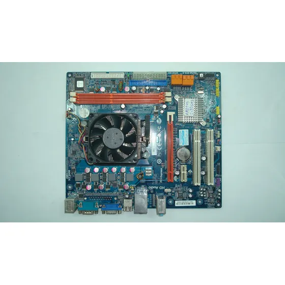 Placa Mãe Eup Am3 Ht2000 15-r42-017103 + Processador