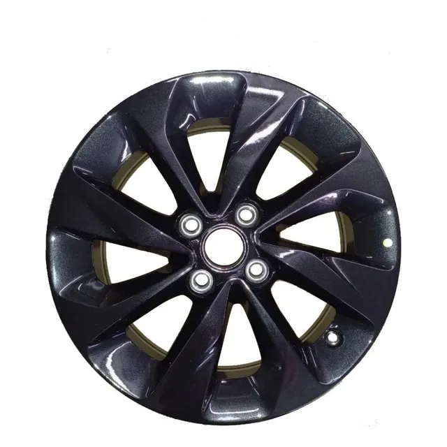 Rines De Aluminio 15 Gm 4-100 Onix , Aveo 22 , Spark , Beat Negro